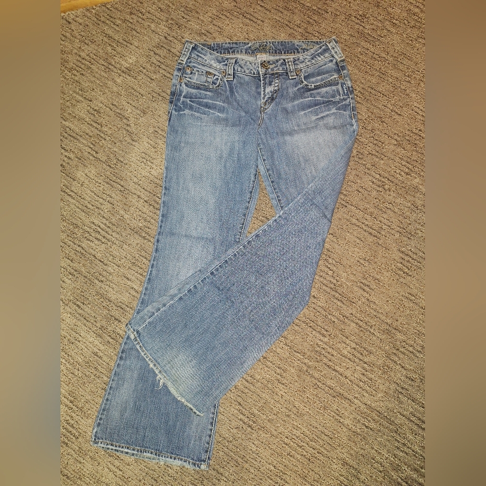 Silver Aiko Jeans